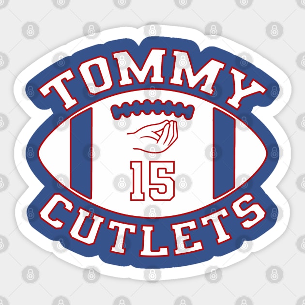 Tommy cutlets Sticker by Nolinomeg
